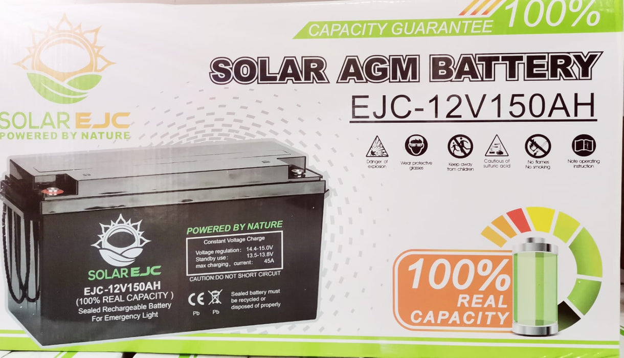 12V Solar Gel Agm Battery