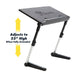 Air Space Adjustable Laptop Desk - Syntronics