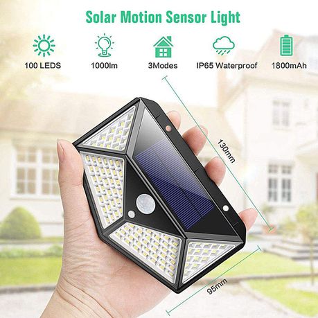 Solar Body Sensor Lamp
